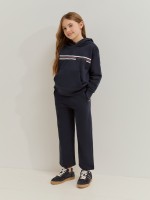 Wide leg knitted pants