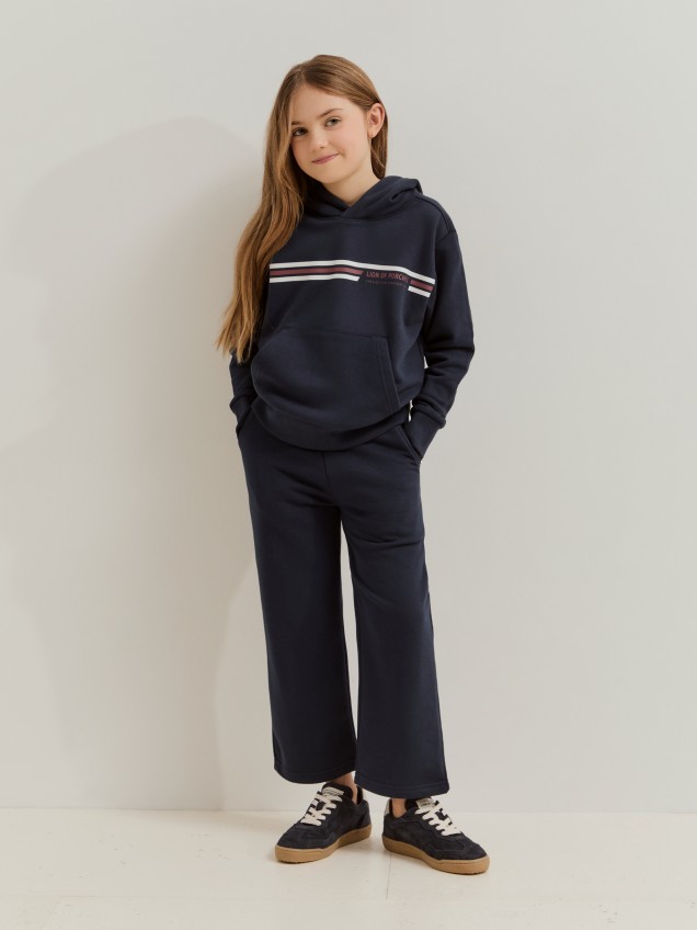 Sweatshirt com capuz