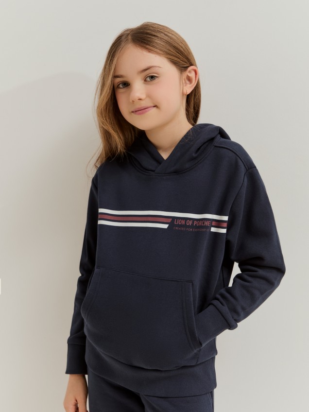 Sweatshirt com capuz