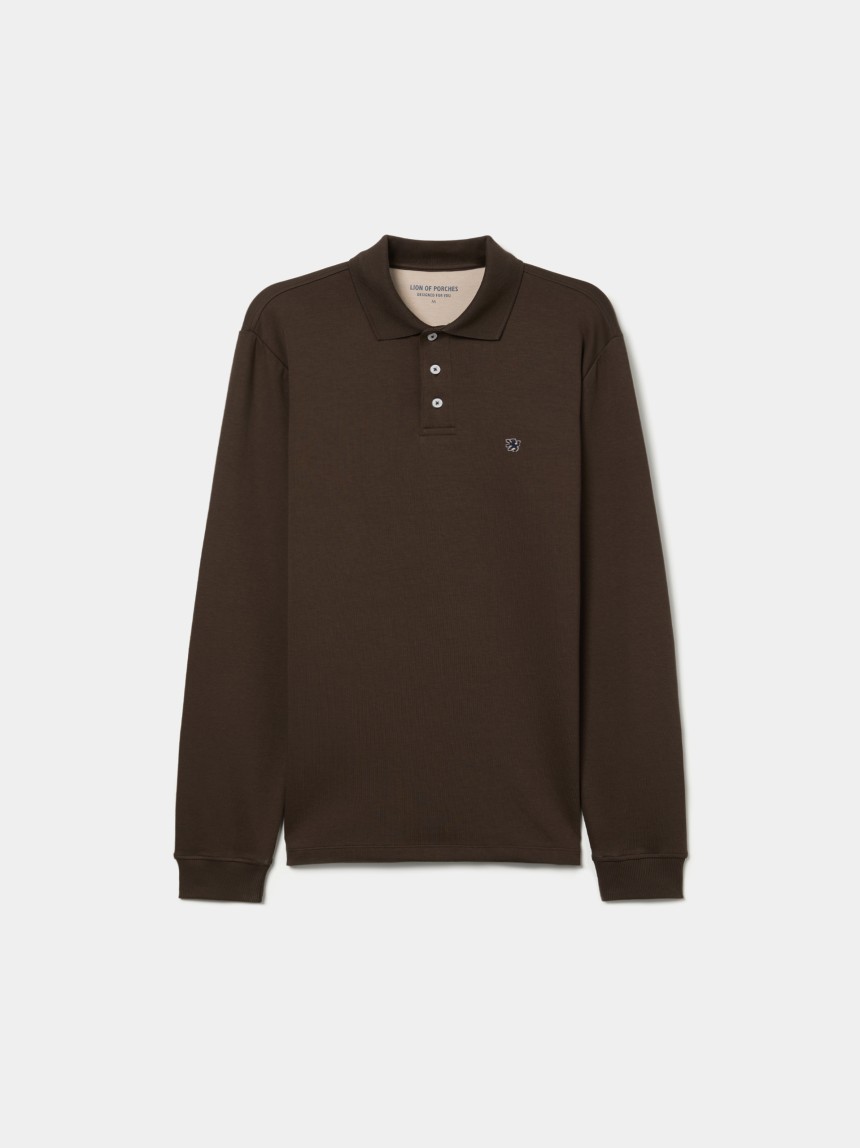 Polo de manga comprida