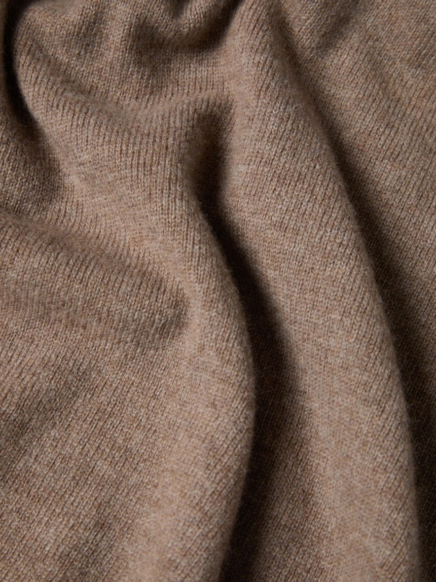 Camisola em l� e caxemira