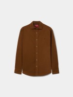 Camisa de corte regular en pana