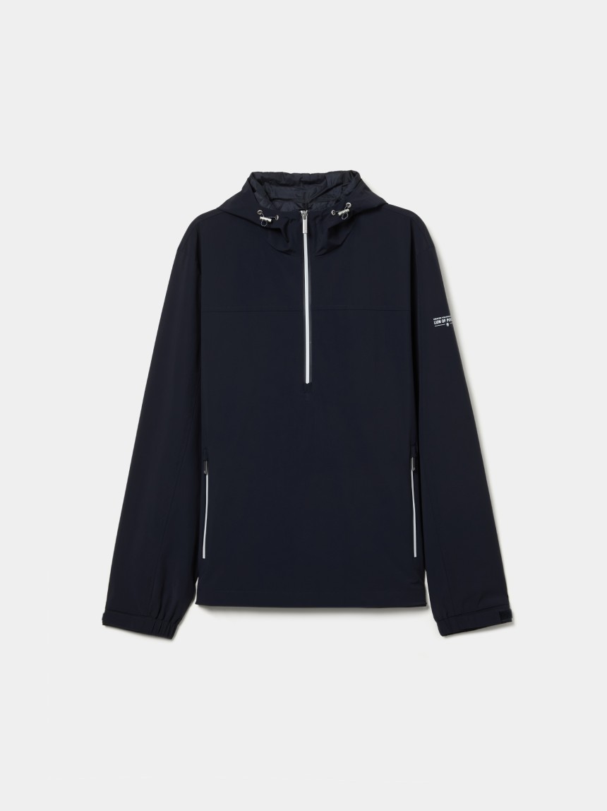 Windbreaker sweatshirt