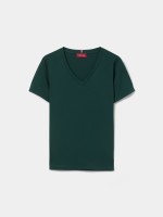 T-shirt b�sica de algod�o