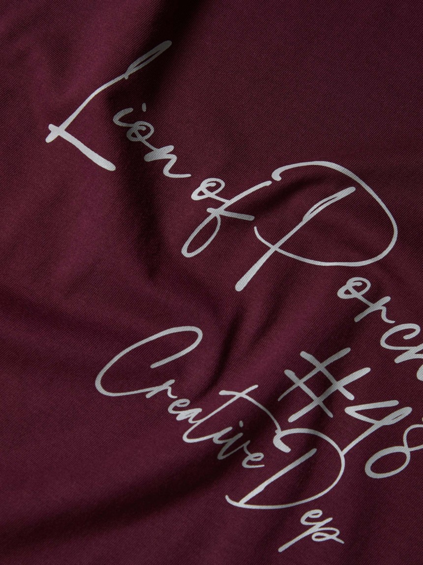 T-shirt estampada de algod�o