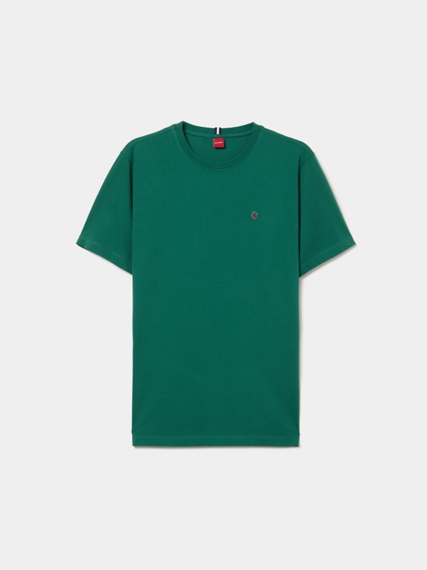 T-shirt b�sica de algod�o
