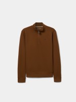 Sweater with placket