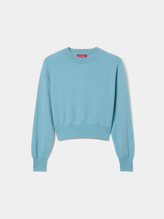 Basic wool and cashmere jumper - Image product
