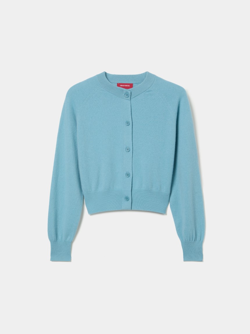Wool and cashmere cardigan