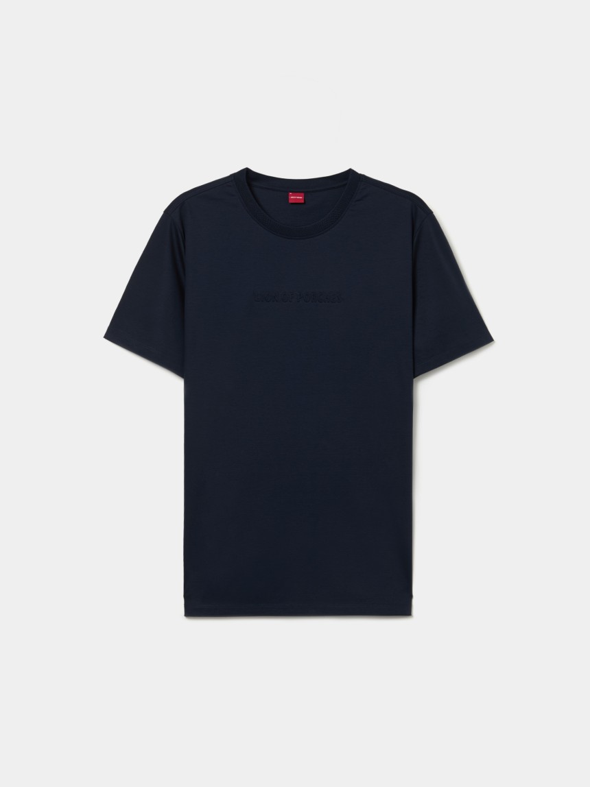 T-shirt b�sica de algod�o