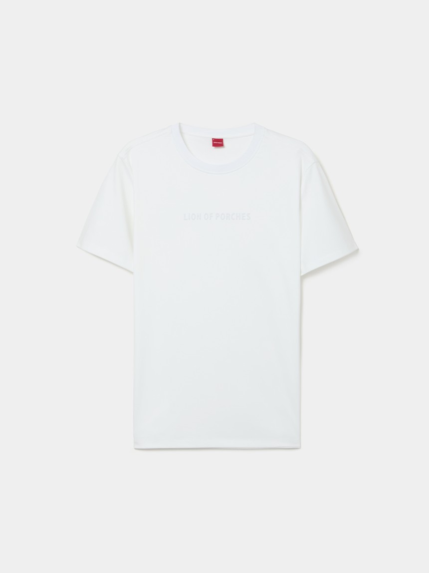 T-shirt b�sica de algod�o