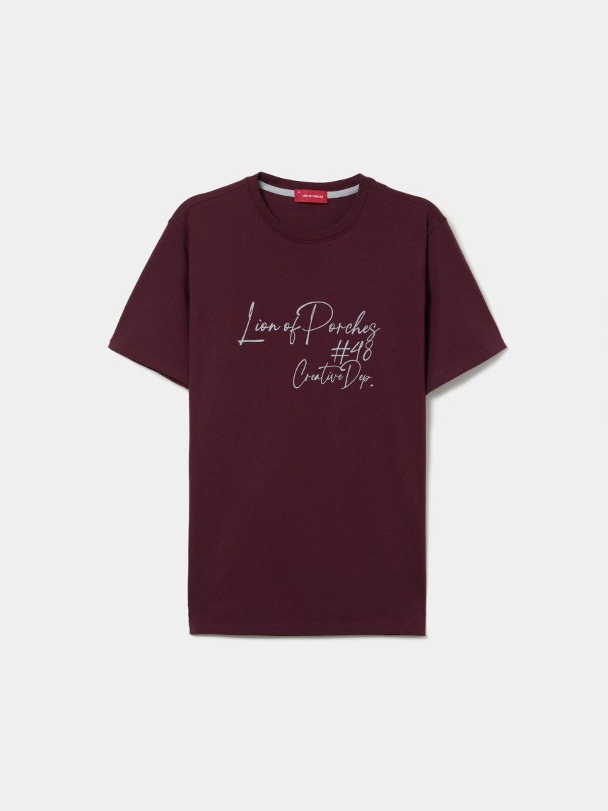 T-shirt estampada de algod�o