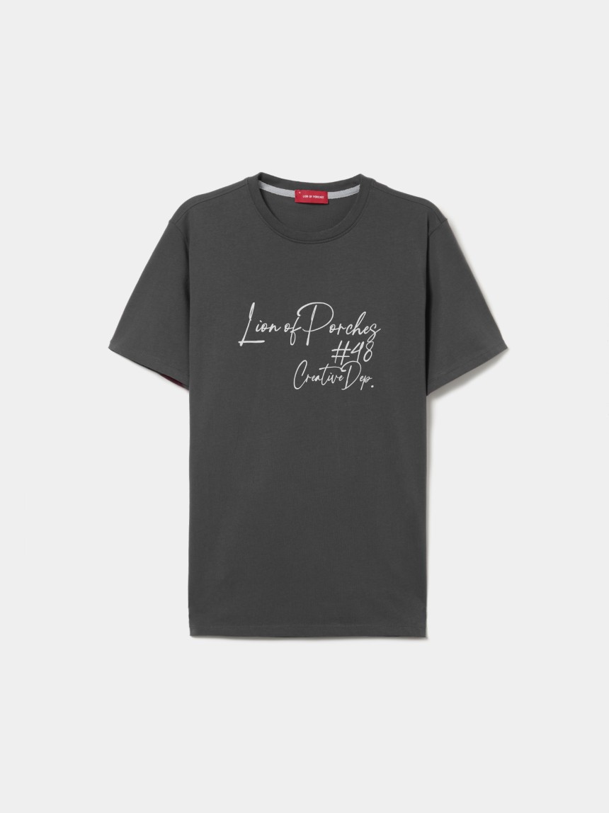 T-shirt estampada de algod�o