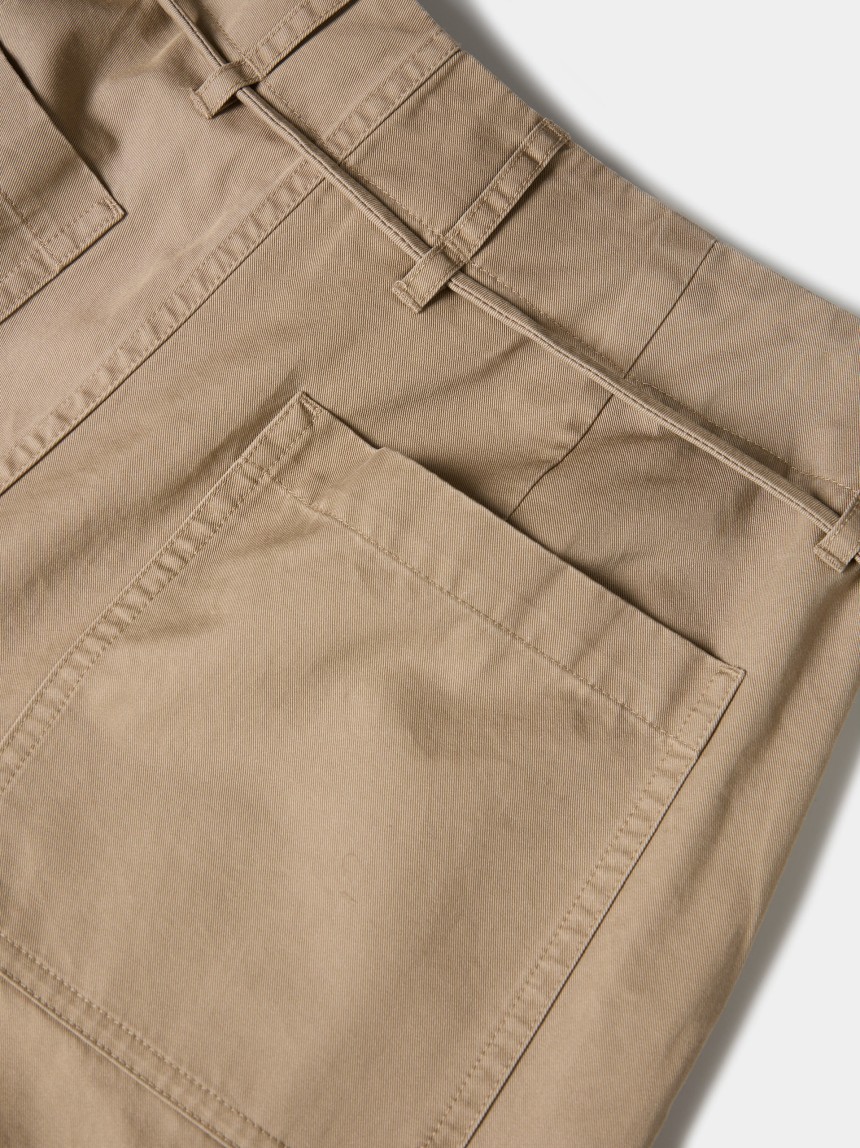 Wide-leg cargo pants