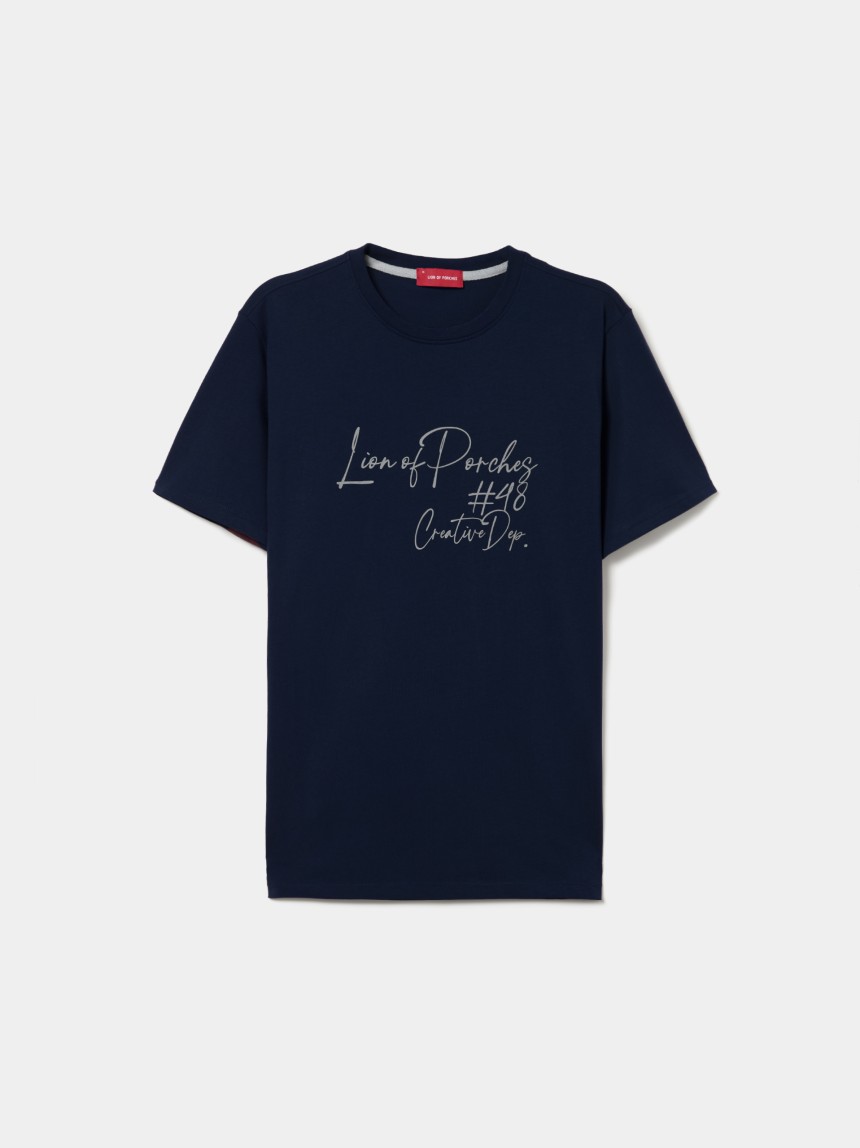 T-shirt estampada de algod�o