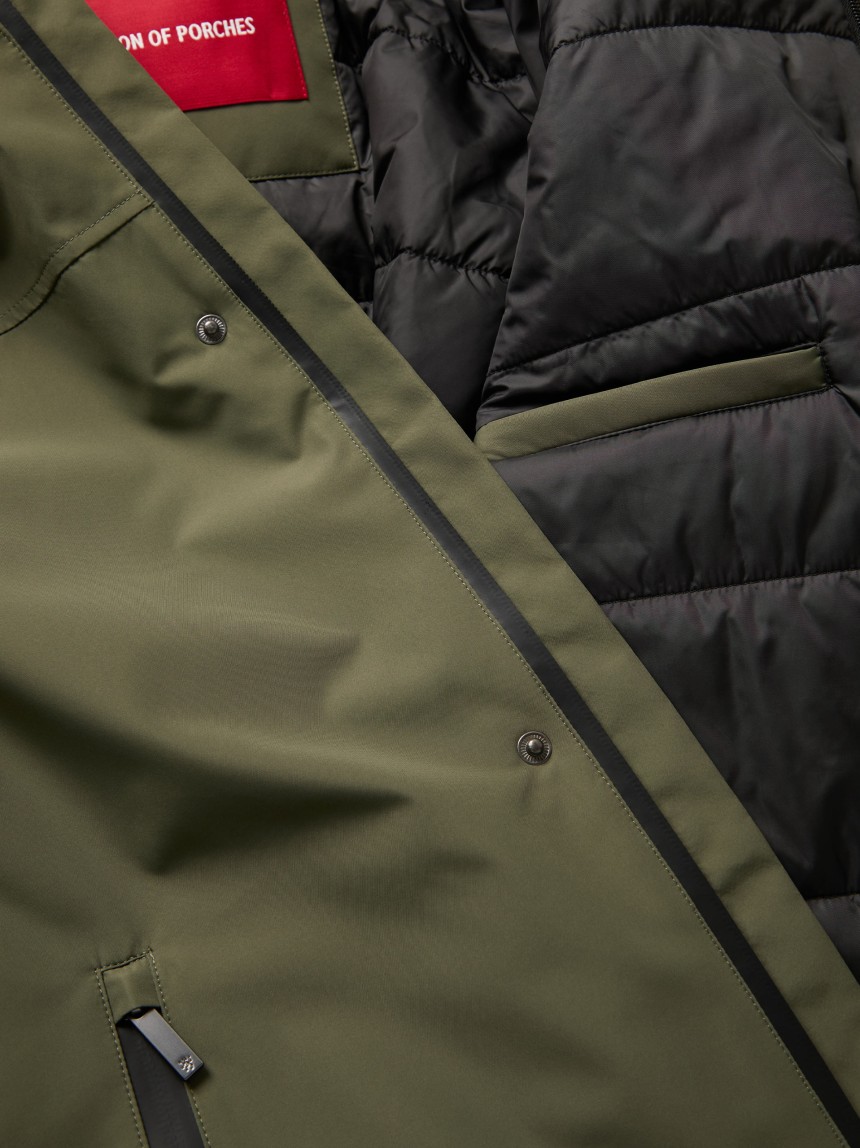 Parka acolchoada