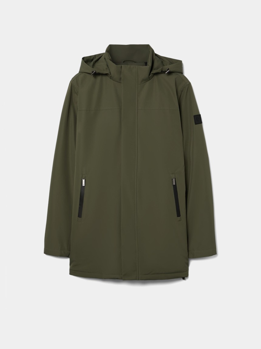 Parka acolchoada