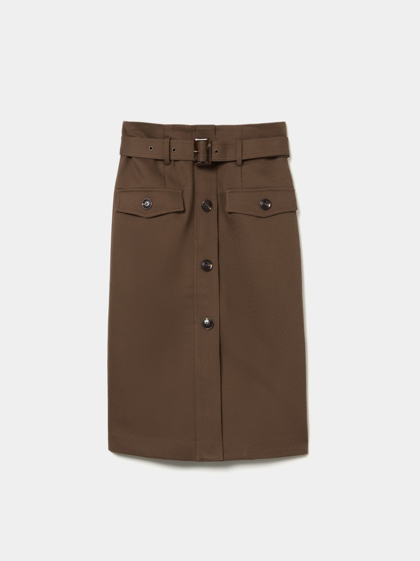 Saia l�pis com bolsos