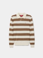 Wool and cashmere polo shirt