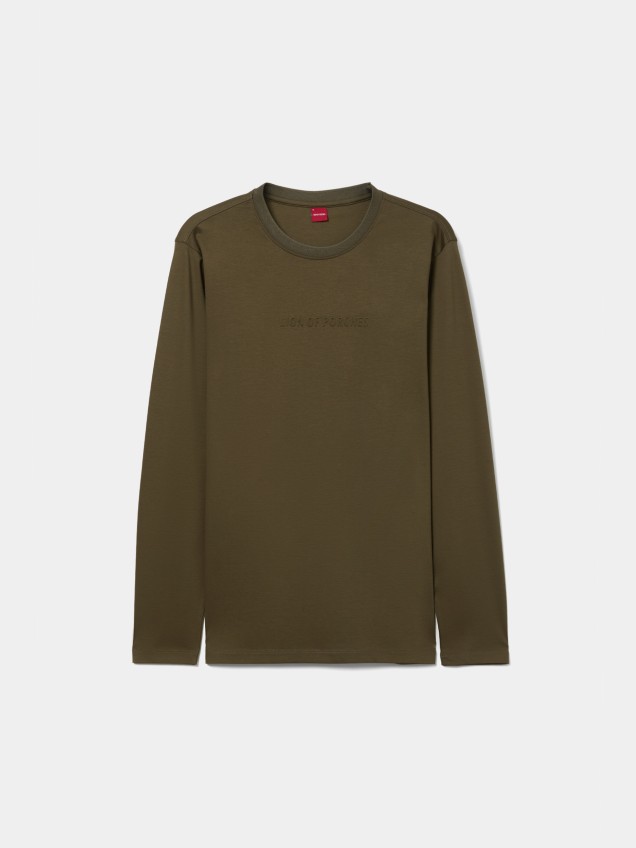 Cotton t-shirt with logo