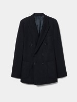 Blazer risca de giz com l�