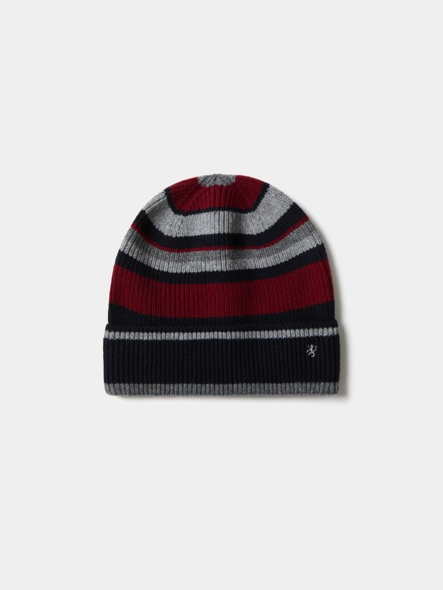 Gorro a rayas de lana - Image product