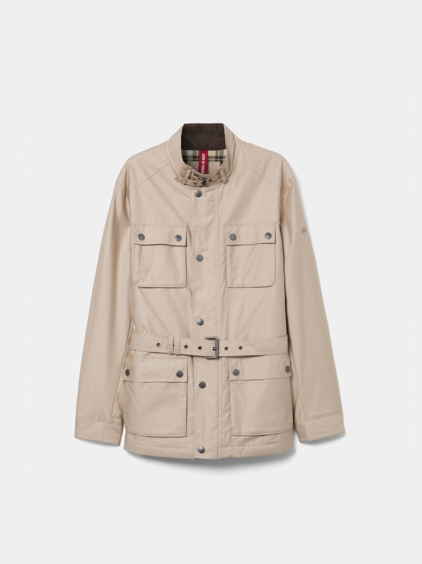 Cotton safari jacket