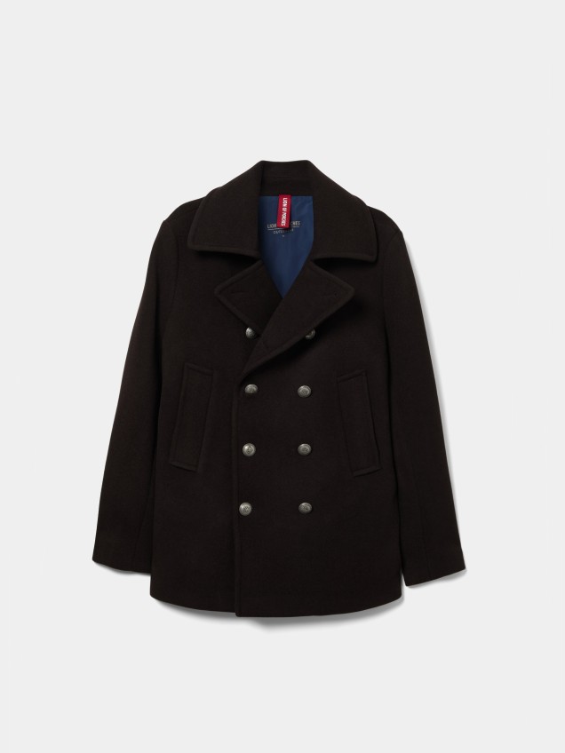 Peacoat with wool