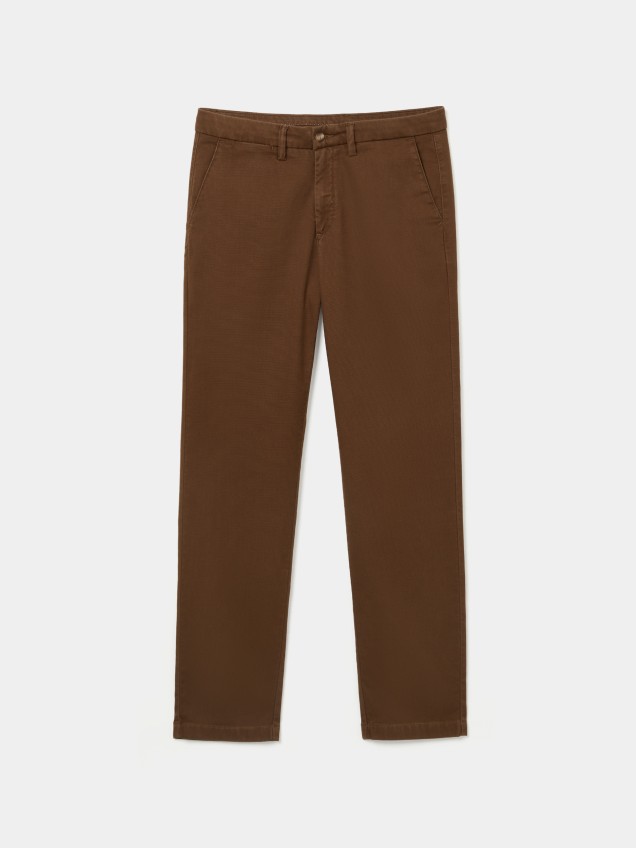 Regular fit chino trousers