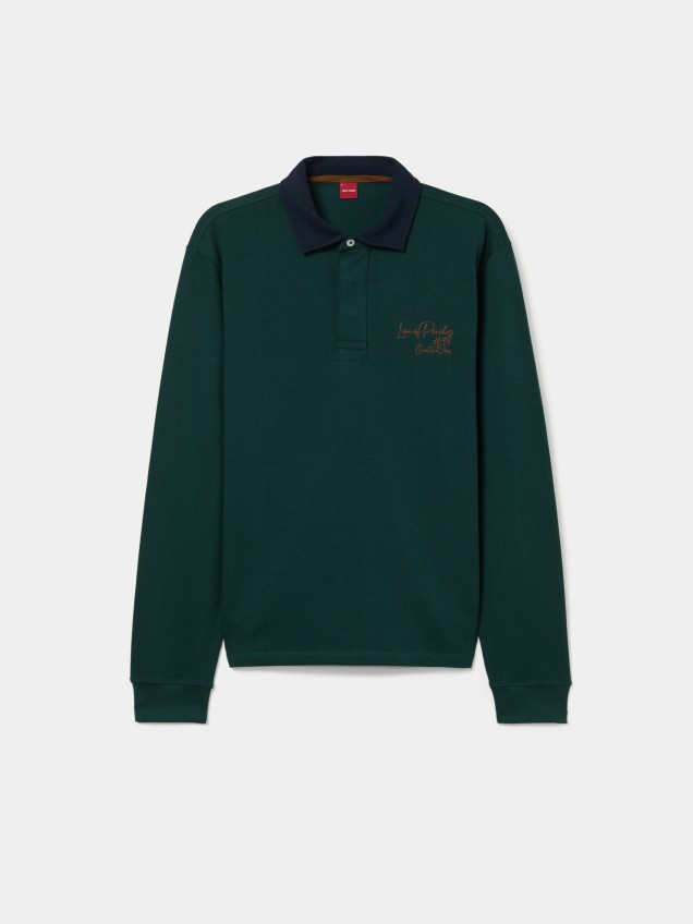 Cotton rugby polo shirt