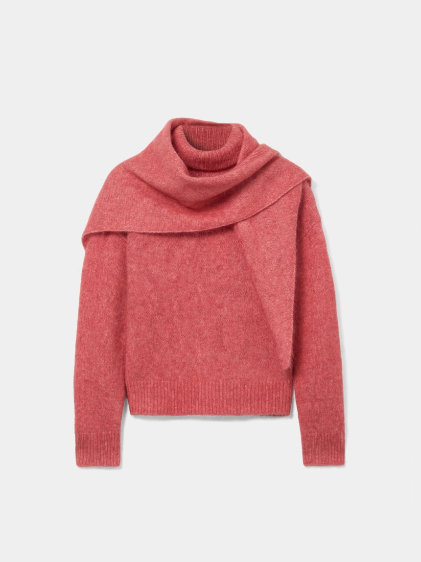 Bufanda de lana de mohair