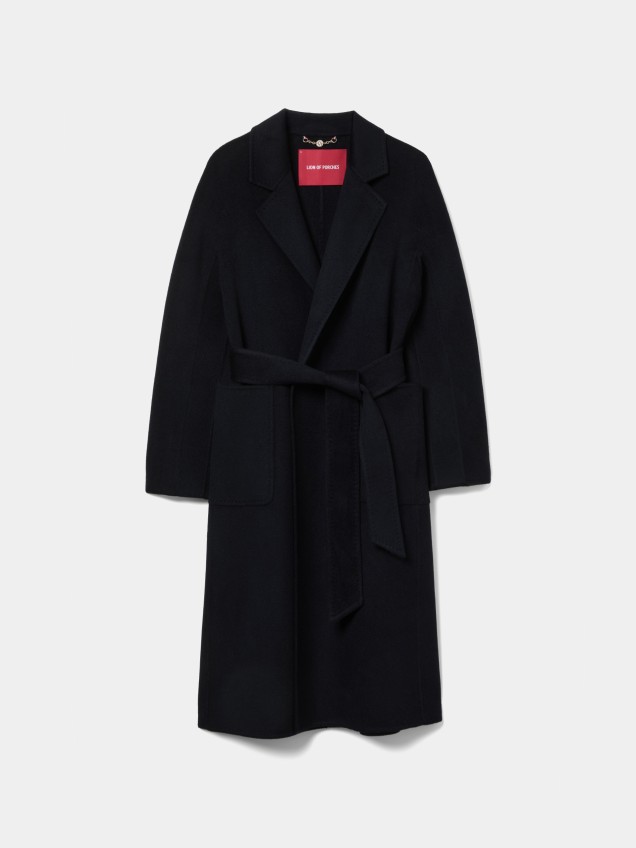 Abrigo de lana con cintur�n - Image product