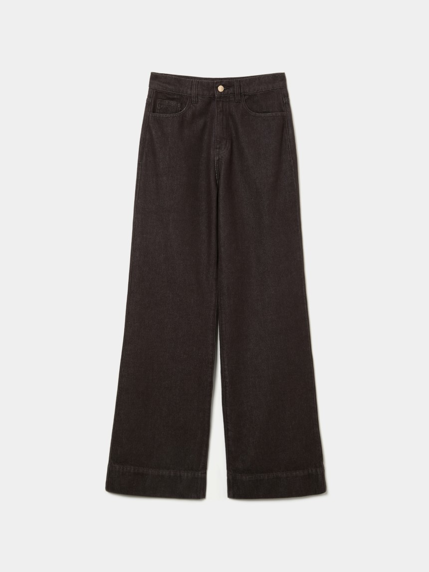 Pantalones vaqueros de pierna ancha