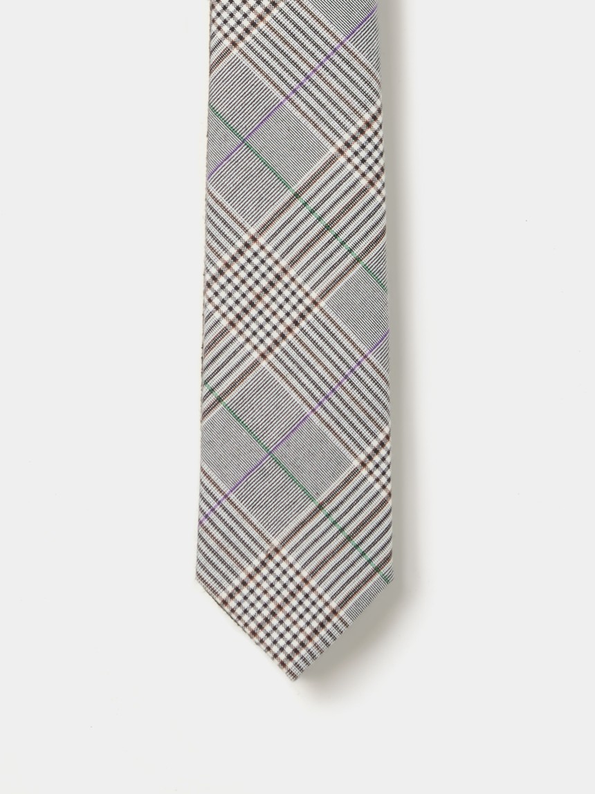 Corbata a cuadros
