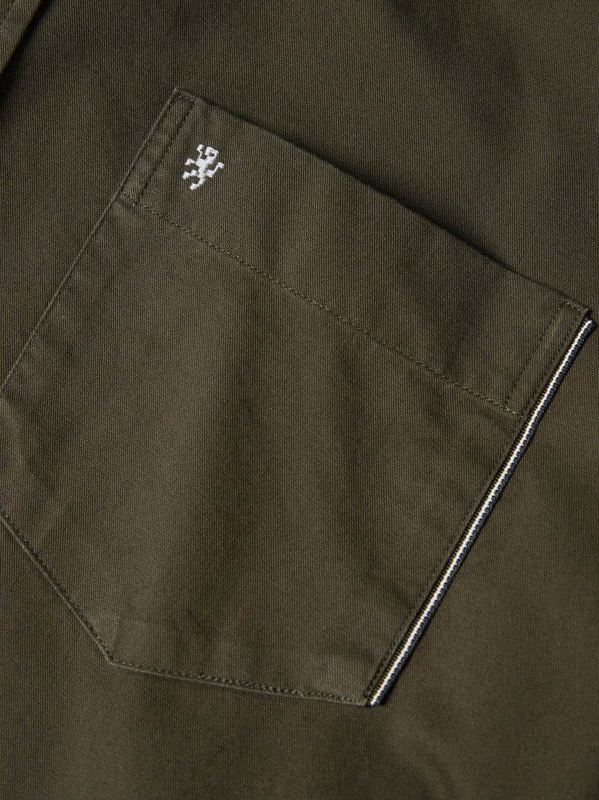 Regular-fit cotton shirt