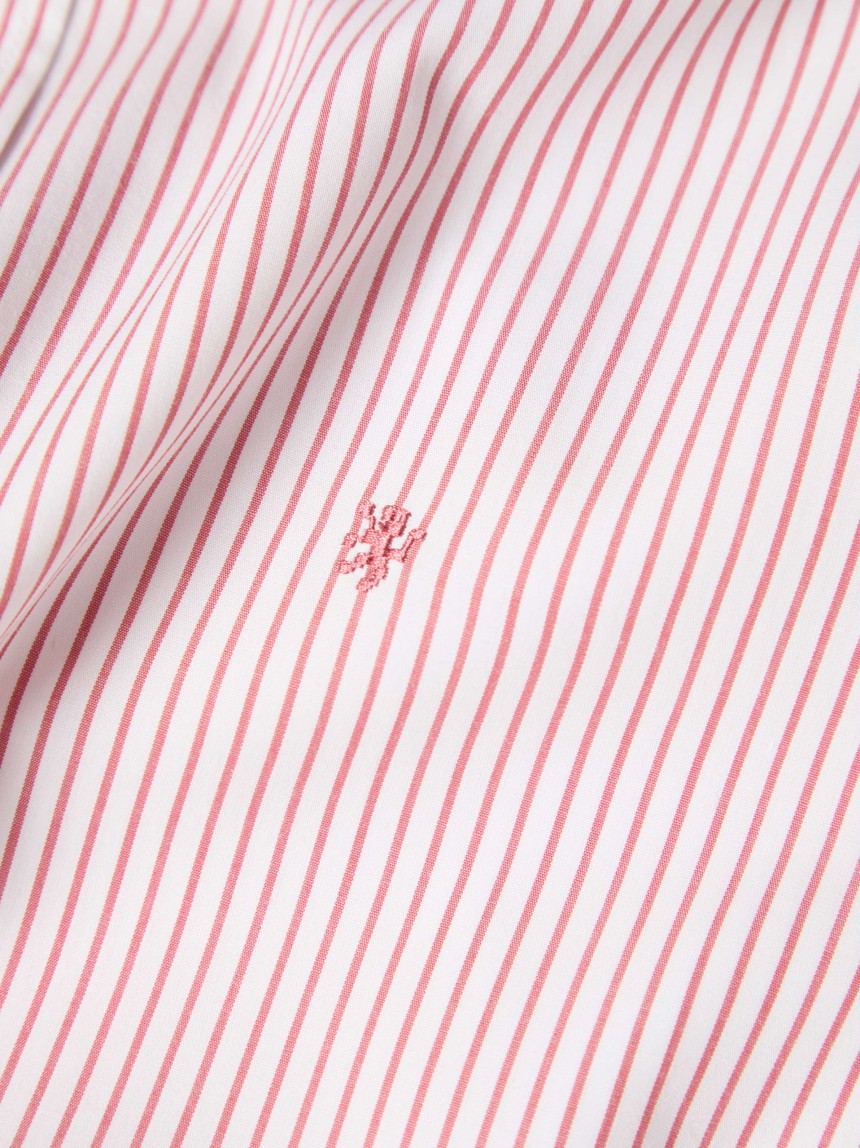 Camisa de corte regular a rayas