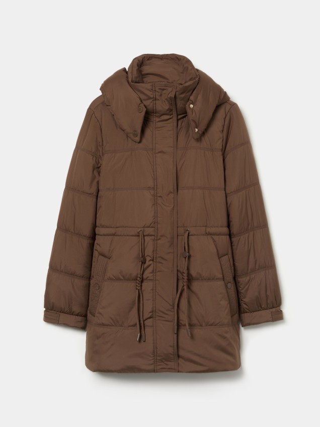 Padded sweatshirt with hood - Image product
