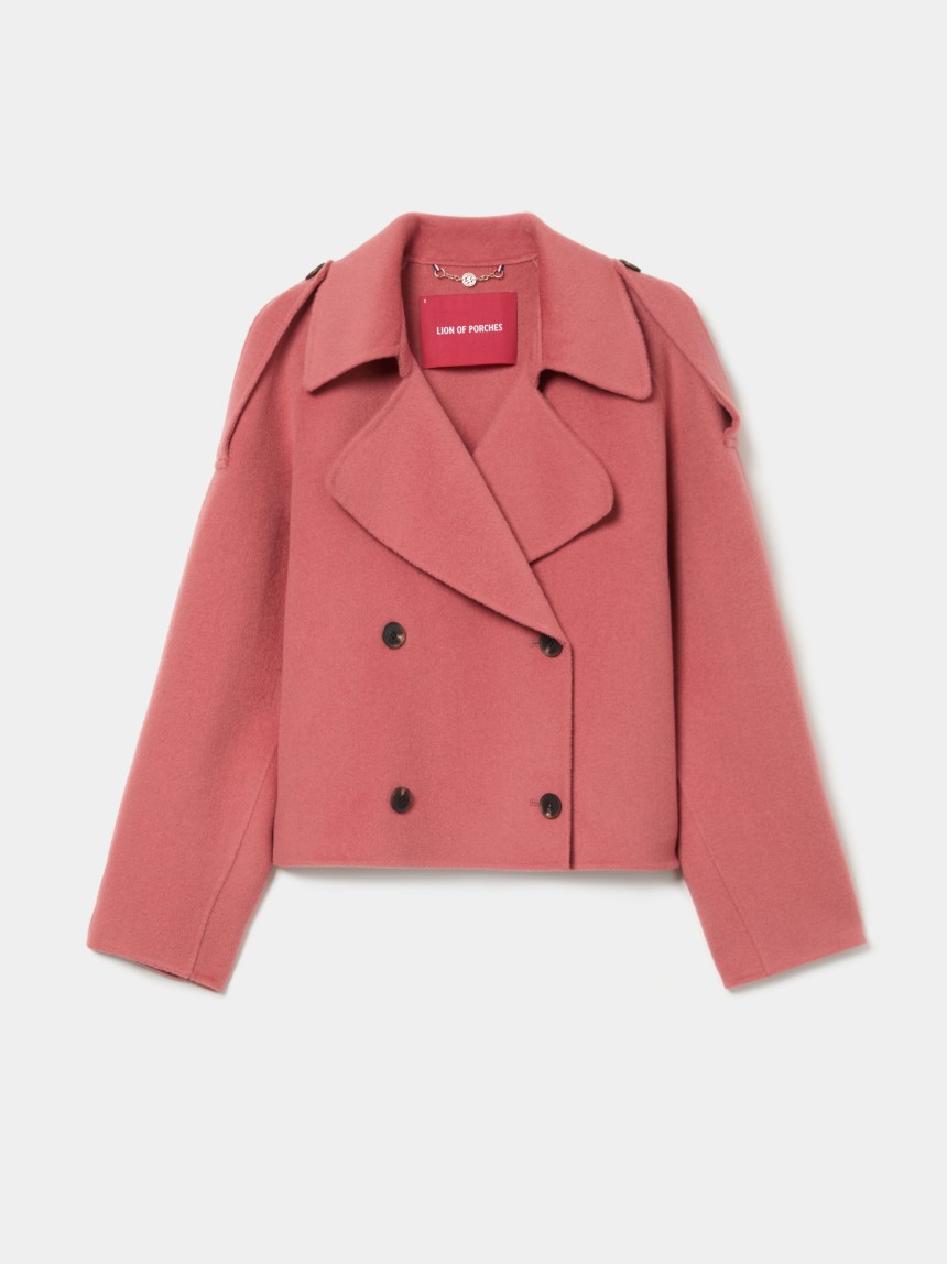 Chaqueta corta de lana