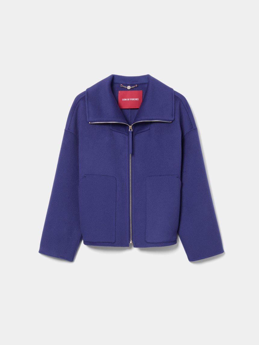 Chaqueta corta de lana