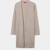 Wool knitted cardigan