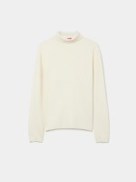 Shimmering turtleneck sweater