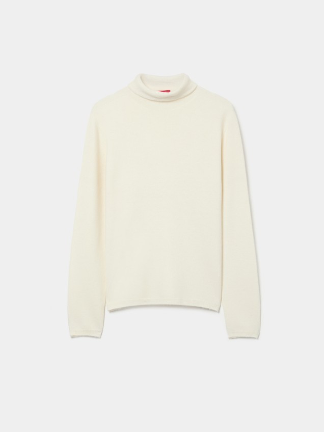 Shimmering turtleneck sweater - Image product