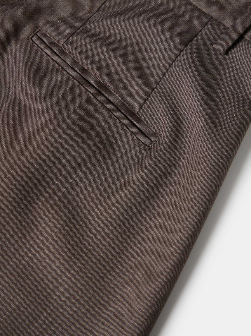 Pleated palazzo trousers
