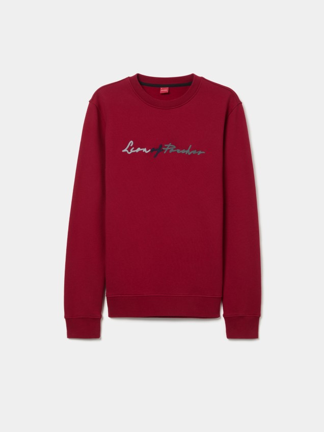 Sweater de algod�o com logotipo
