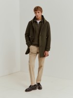 Hooded Overcoat