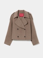 Chaqueta corta de lana