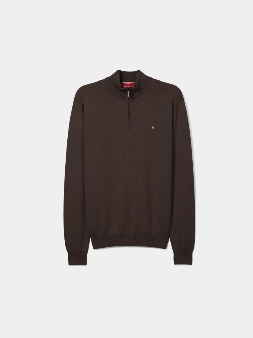 Cotton and cashmere jumper