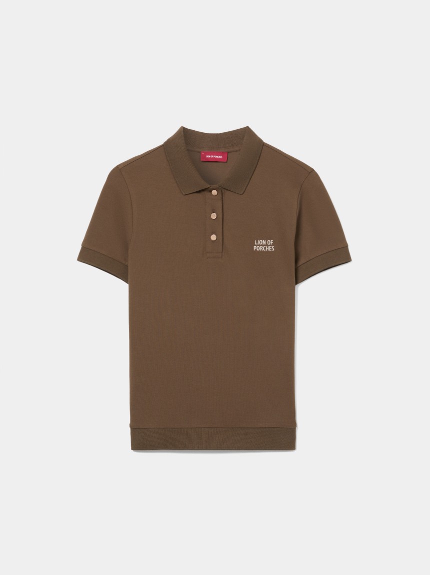 Polo piqu� em algod�o