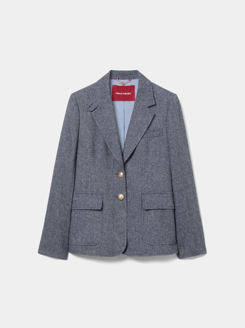 Blazer com padr�o espinha