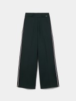 Pantalones de punto con rayas laterales